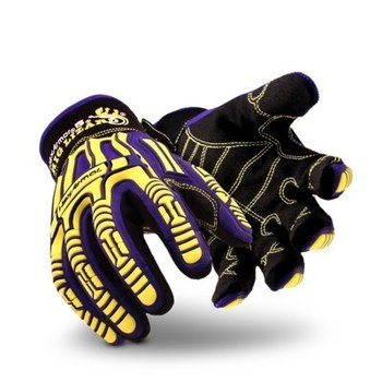 Picture of Hexarmor Rig Lizard 2031 Yellow/Purple/Black 12 TP-X Cut-Resistant Glove (Main product image)