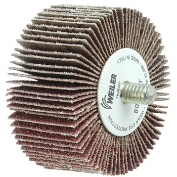 Weiler Tiger Flap Wheel 52613 - Aluminum Oxide - 2 in - Medium