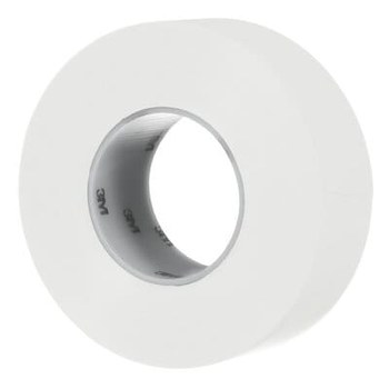 3M 971 White Durable Floor Marking Tape - 2 in Width x 36 yd Length - 17 mil Thick - 40990