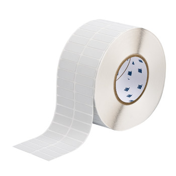 Picture of Brady Silver Polyester Thermal Transfer THT-19-486-1 Die-Cut Thermal Transfer Printer Label Roll (Main product image)