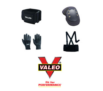 Picture of Valeo VI5006 Medium Leather Fingerless Work Gloves (Main product image)