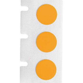 Picture of Brady Black on Orange Nylon Thermal Transfer M4-83-499-OR-BK Aggressive Adhesive Multi-Purpose Labels (Main product image)