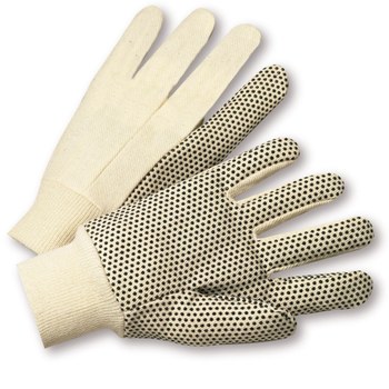 Picture of West Chester K01PDI White XL Cotton Full Fingered Work Gloves (Main product image)