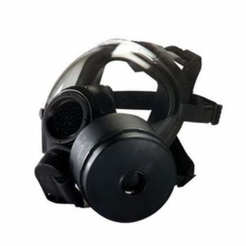 MSA Advantage 1000 Control Gas Mask 813861, Size Large, Black