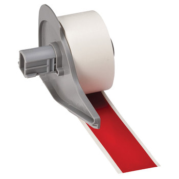 Picture of Brady Blue Indoor / Outdoor Vinyl Thermal Transfer M71C-2000-595-SB Continuous Thermal Transfer Printer Label Roll (Main product image)