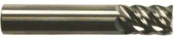 Bassett - 5/32 in Dia. High Helix Carbide End Mill - 5 Flute - 2 in Length - B05143