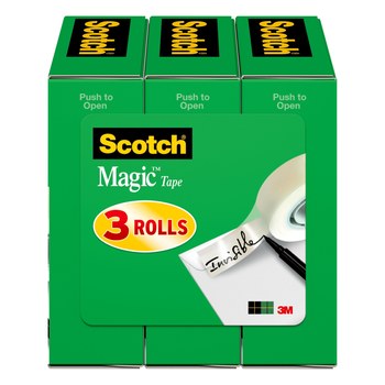 Scotch 3pk Magic Tape 3/4 x 350