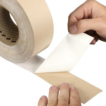 3M 7100377266 Industrial IS1 White Sealing Tape - 60 in Width x 36 yd Length - 6 mil Thick