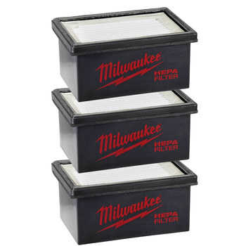 Picture of Milwaukee 49-90-2306 M12 HAMMERVAC Plastic Filters (Main product image)