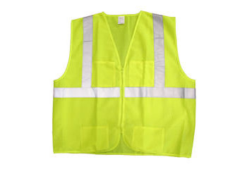 Picture of Jackson Safety Lime/Silver 3XL/4XL Polyester Mesh High-Visibility Vest (Main product image)