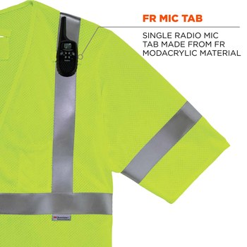 Ergodyne Glowear High-Visibility Vest 8356FRHL 22215 - Size Large/XL - High-Visibility Lime
