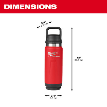 Milwaukee PACKOUT Insulated Bottle 48-22-8396R - 83887