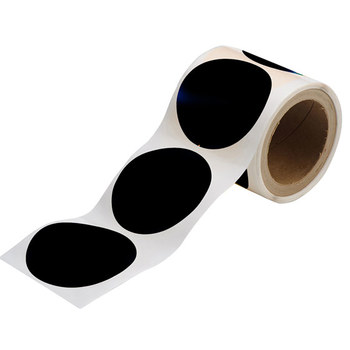 Picture of Brady Black Dot Laminated Indoor Polyester 104404 Dot Marking Label (Main product image)