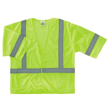 Ergodyne Glowear High-Visibility Vest 8310HL 22025 - Size Large/XL - High-Visibility Lime