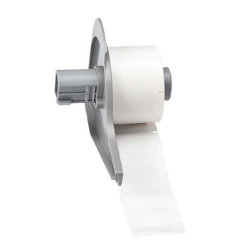 Picture of Brady M710 White, Clear Vinyl Thermal Transfer M7-96-427 Self-Laminating Wire & Cable Labels (Main product image)