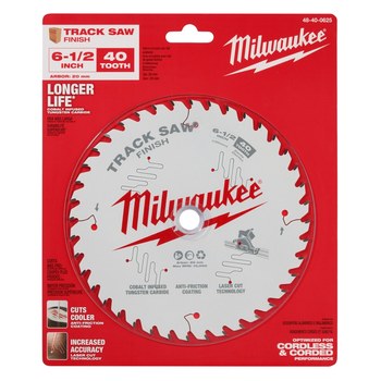 Milwaukee Circular Saw Blade 48-40-0625 - 6 1/2 in Diameter - Cobalt Infused Tungsten Carbide