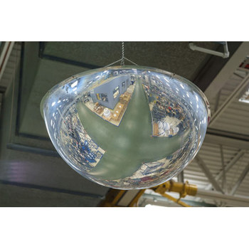 Brady Indoor / Outdoor Plastic Full Dome Safety Mirror 86344 - 24 in Overall Diameter - 754476-86344