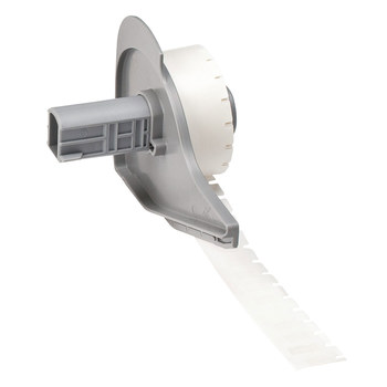 Picture of Brady Clear Polyester Thermal Transfer M71-71-430 Die-Cut Thermal Transfer Printer Label Roll (Main product image)