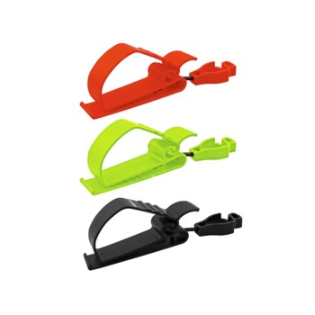 Global Glove Gripster Utility Clip ZB3, Red - 29057