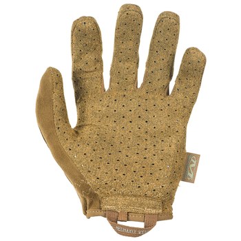Mechanix Wear TAA Covert Coyote Medium Mesh Work Gloves - MSV-F72-009