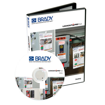 Picture of Brady Lockout PRO 3 LOPDESKUP30 Lockout & Energy Source Label Software (Main product image)