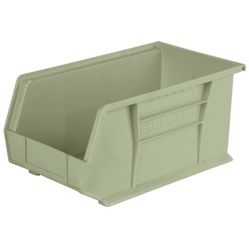 Picture of Akro-Mils 30240 Akrobin 60 lb Stone Industrial Grade Polymer Hanging / Stacking Storage Bin (Main product image)