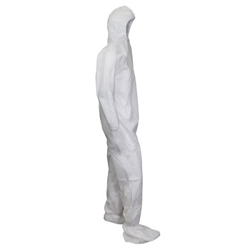 Ansell Kleenguard Disposable General Purpose & Work Coveralls A10 10606 - Size Large - White