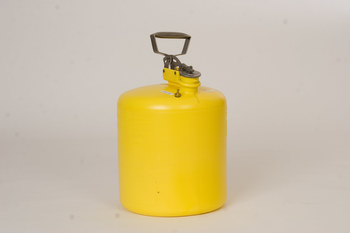 Picture of Eagle Yellow HDPE 5 gal Safety Can (Main product image)