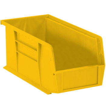 Picture of BINP1889Y Yellow Plastic Hang Bin Boxes (Main product image)