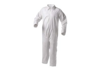 Picture of Ansell KleenGuard A35 White 5XL Microporous Film Laminate Disposable General Purpose & Work Coveralls (Main product image)
