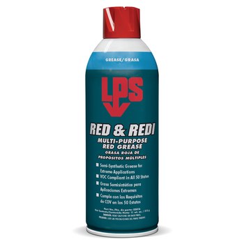 LPS, Red and Redi, 11 oz, Multipurpose Grease - 5YH77|05816