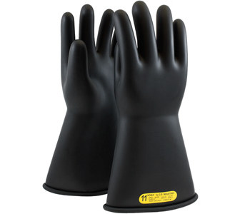 Picture of PIP Novax 150-2-14 Black 10 Rubber Full Fingered Work Gloves (Main product image)
