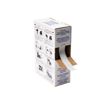 Picture of Brady Silver Polyester Thermal Transfer BPTL-20-428 Die-Cut Thermal Transfer Printer Label Roll (Main product image)