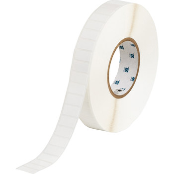 Picture of Brady White Polypropylene Thermal Transfer THT-59-7425-2 Die-Cut Thermal Transfer Printer Label Roll (Main product image)