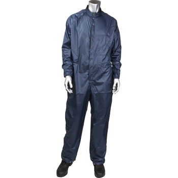 Picture of PIP Uniform Technology Navy Small Polyester Coverall (Main product image)
