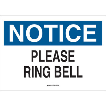 Picture of Brady B-401 High Impact Polystyrene Rectangle White English Truck Driver Instruction Sign part number 25832 (Main product image)