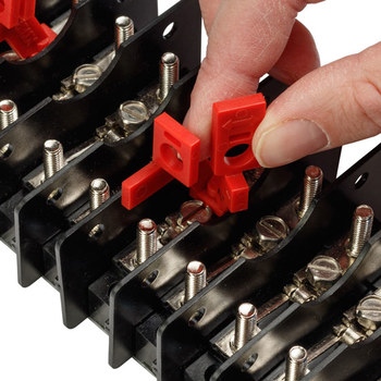 Brady Red Fiberglass Reinforced Nylon Circuit Breaker Lockout Device 149279 - 0.438 in Width - 1.313 in Height - 754473-60049