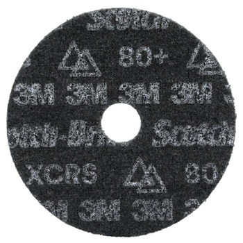 3M Scotch-Brite Non-Woven Precision Shaped Ceramic Surface Conditioning Disc - Center Hole Attachment - 5 in Diameter - 7/8 in Center Hole - 67236