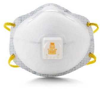 3M Particulate Respirator 66392 - Size Standard - White