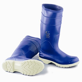 Picture of Dunlop Bluemax 89102 Blue/Off-White 13 Steel Toe Work Boots (Main product image)