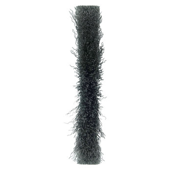 Weiler 01515 Wheel Brush - 8 in Dia - Crimped Steel Bristle