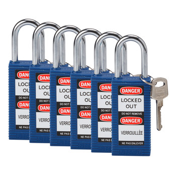 Picture of Brady - 123424 Keyed & Safety Padlock (Main product image)