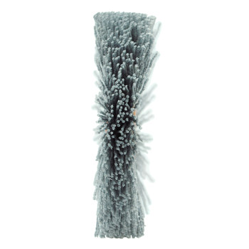 Weiler Nylox 29356 Wheel Brush - 2 1/2 in Dia - Crimped Round Nylon Bristle