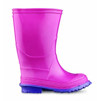 Picture of Dunlop 07780 Purple/Red 1 (Youth's) Waterproof & Rain Boots (Main product image)