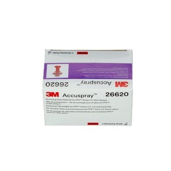 3M Accuspray PPS 2.0 Red Opaque Atomizing Head - 2.0 mm - 26620