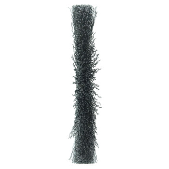 Weiler Wolverine 36205 Wheel Brush - 8 in Dia - Crimped Steel Bristle