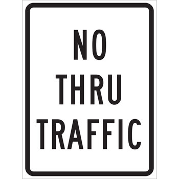 Picture of Brady B-959 Aluminum Rectangle White English Stop Signs, Traffic Control Signs & Banners Sign part number 115529 (Main product image)