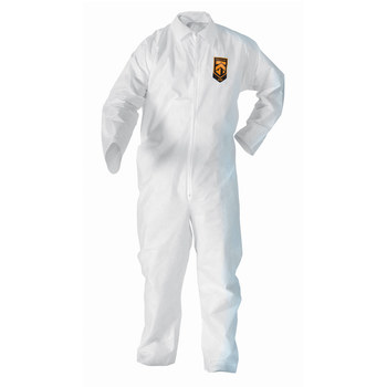 Ansell Kleenguard Disposable General Purpose & Work Coveralls A10 10468 - Size Large - White