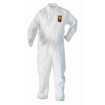 Kimberly-Clark Kleenguard Disposable General Purpose & Work Coveralls A10 10625 - Size 3XL - White