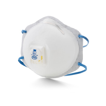 3M Cool Flow Particulate Respirator 54285 - Size Standard - White